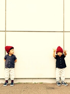 haya^^koさん（キッズ・90cm）の秋コーディネート