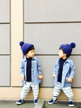 haya^^koさん（キッズ・90cm）の秋コーディネート