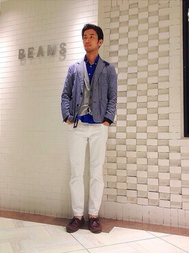 saitoさん（メンズ・181cm）の春コーディネート