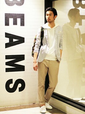 saitoさん（メンズ・181cm）の春コーディネート