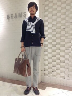 saitoさん（メンズ・181cm）の夏コーディネート