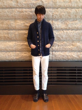saitoさん（メンズ・181cm）の冬コーディネート