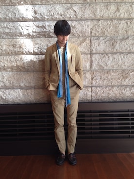 saitoさん（メンズ・181cm）の冬コーディネート