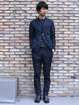 「BEAMS LIGHTS Men's（ビームスライツ メンズ）のアイテム」を使った、saitoさん（メンズ・181cm）の春コーディネート