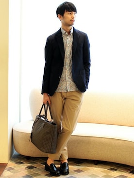 saitoさん（メンズ・181cm）の春コーディネート