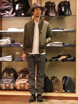 「BEAMS LIGHTS Men's（ビームスライツ メンズ）のアイテム」を使った、saitoさん（メンズ・181cm）の秋コーディネート
