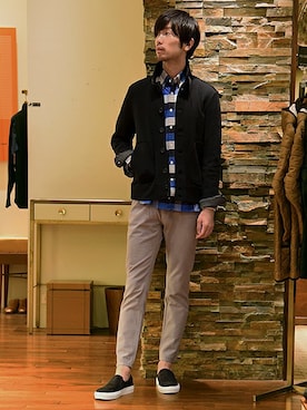 「BEAMS LIGHTS Men's（ビームスライツ メンズ）のアイテム」を使った、saitoさん（メンズ・181cm）の秋コーディネート