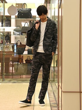 「BEAMS LIGHTS Men's（ビームスライツ メンズ）のアイテム」を使った、saitoさん（メンズ・181cm）の秋コーディネート