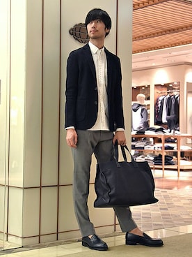 「BEAMS LIGHTS Men's（ビームスライツ メンズ）のアイテム」を使った、saitoさん（メンズ・181cm）の秋コーディネート