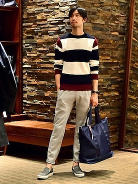 saitoさん（メンズ・181cm）の冬コーディネート