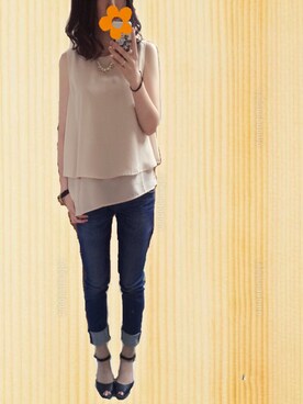 Nさん(レディース・164cm)の夏コーディネート