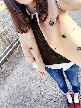 Nさん（レディース・164cm）の秋コーディネート