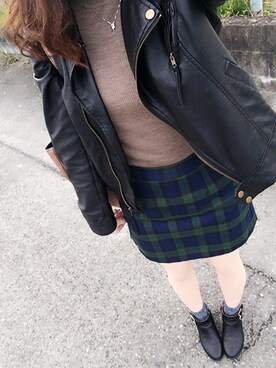 Nさん（レディース・164cm）の秋コーディネート