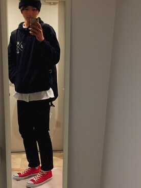 あおさん（メンズ・177cm）の秋コーディネート