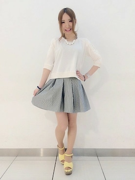 Hinechiさん（レディース・157cm）の春コーディネート