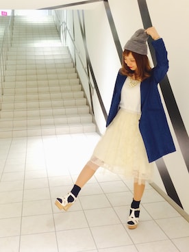 Hinechiさん（レディース・158cm）の春コーディネート