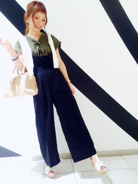 Hinechiさん（レディース・158cm）の夏コーディネート