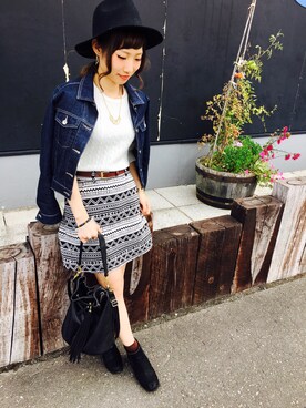 Hinechiさん(レディース・158cm)の秋コーディネート