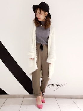 Hinechiさん(レディース・158cm)の冬コーディネート