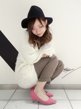 Hinechiさん(レディース・158cm)の冬コーディネート