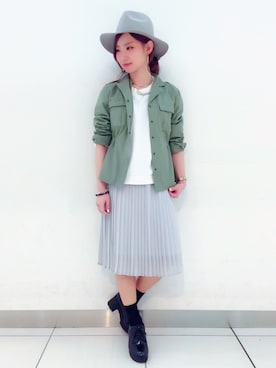 Hinechiさん（レディース・158cm）の冬コーディネート