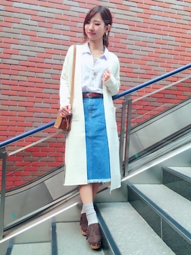 Hinechiさん（レディース・158cm）の冬コーディネート