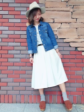 Hinechiさん(レディース・158cm)の春コーディネート