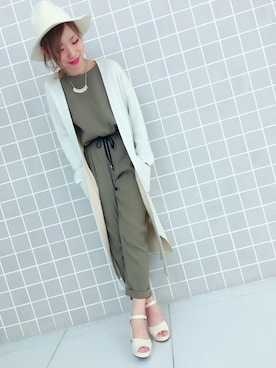 Hinechiさん(レディース・158cm)の春コーディネート