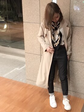 Hinechiさん（レディース・158cm）の春コーディネート