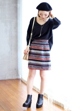 Hinechiさん(レディース・158cm)の夏コーディネート