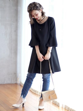 Hinechiさん（レディース・158cm）の秋コーディネート