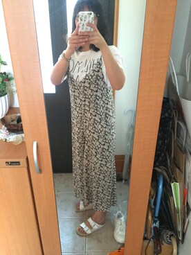 「Hapiness 10（ハピネステン）のアイテム」を使った、まろんさん（レディース・160cm）の夏コーディネート