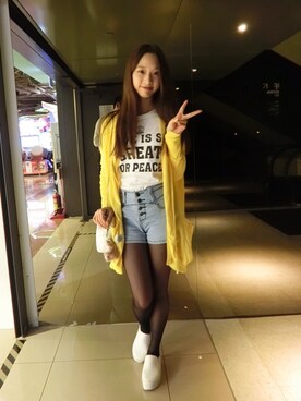 「Major made（Major made）のアイテム（ジャケット/アウター）」を使った、吳兔兔さん（レディース・158cm）の秋コーディネート