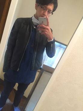 きのさん（メンズ・178cm）の冬コーディネート