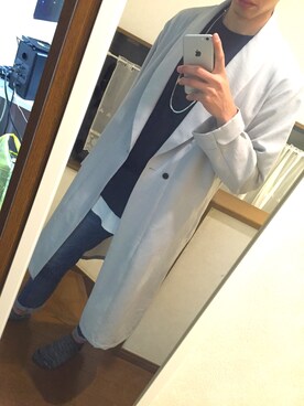 「HARE（ハレ）のアイテム（その他アウター）」を使った、きのさん（メンズ・176cm）の春コーディネート