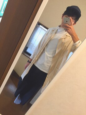 きのさん（メンズ・176cm）の秋コーディネート