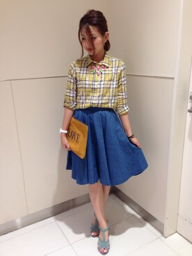 こもりんさん（レディース・154cm）の夏コーディネート