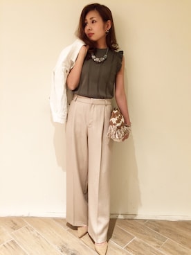 こもりんさん(レディース・153cm)の春コーディネート