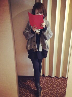 「CACHAREL（キャシャレル）のアイテム」を使った、KAKA.Sさん（レディース・155cm）の春コーディネート