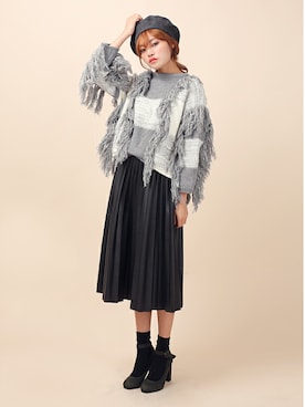 「KORMARCH（コマチ）のアイテム（帽子）」を使った、kormarchさん（レディース・167cm）の秋コーディネート