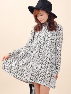 「KORMARCH（コマチ）のアイテム（帽子）」を使った、kormarchさん（レディース・167cm）の秋コーディネート