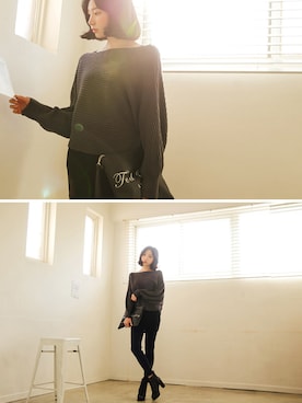 「アイテム（ブーティ）」を使った、kormarchさん（レディース・167cm）の秋コーディネート