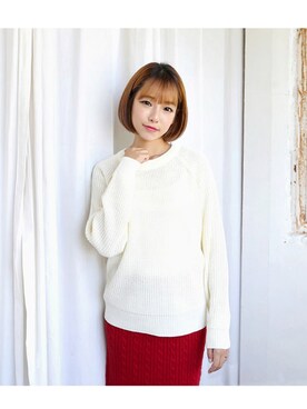 「KORMARCH（コマチ）のアイテム」を使った、kormarchさん（レディース・167cm）の秋コーディネート