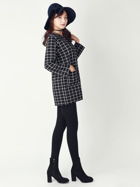 「アイテム（ブーティ）」を使った、kormarchさん（レディース・167cm）の秋コーディネート