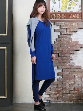 「KORMARCH（コマチ）のアイテム」を使った、kormarchさん（レディース・167cm）の冬コーディネート