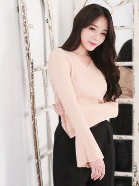 「KORMARCH（コマチ）のアイテム」を使った、kormarchさん（レディース・167cm）の冬コーディネート