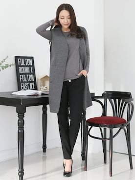 「KORMARCH（コマチ）のアイテム」を使った、kormarchさん（レディース・167cm）の春コーディネート