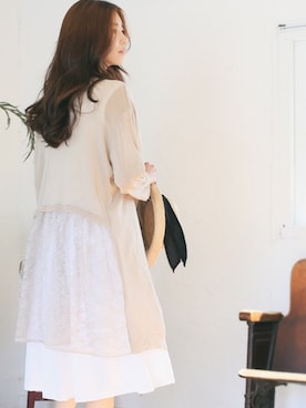 「KORMARCH（コマチ）のアイテム」を使った、kormarchさん（レディース・167cm）の春コーディネート