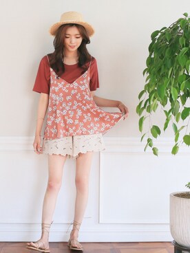 「KORMARCH（コマチ）のアイテム」を使った、kormarchさん（レディース・167cm）の春コーディネート