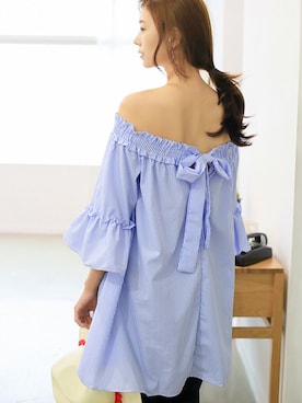 「KORMARCH（コマチ）のアイテム」を使った、kormarchさん（レディース・167cm）の夏コーディネート